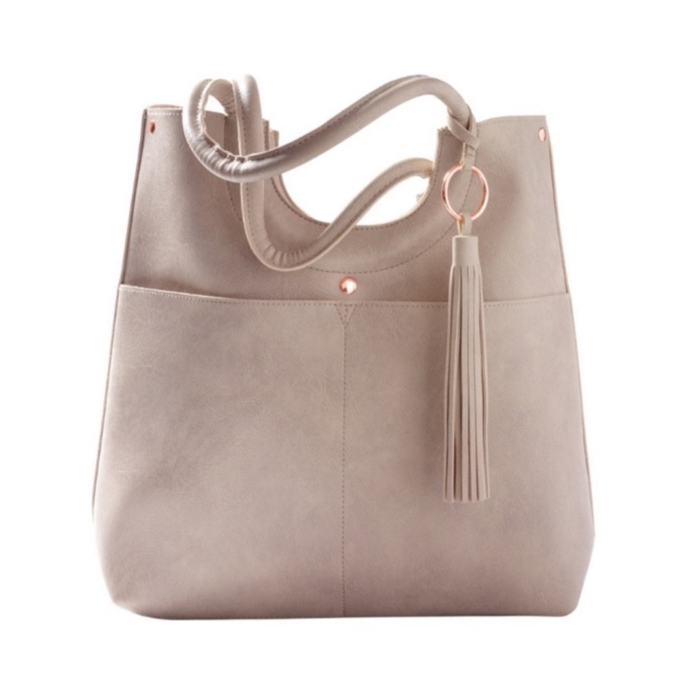 😍 Gorgeous Tan/Beige Summer Purse